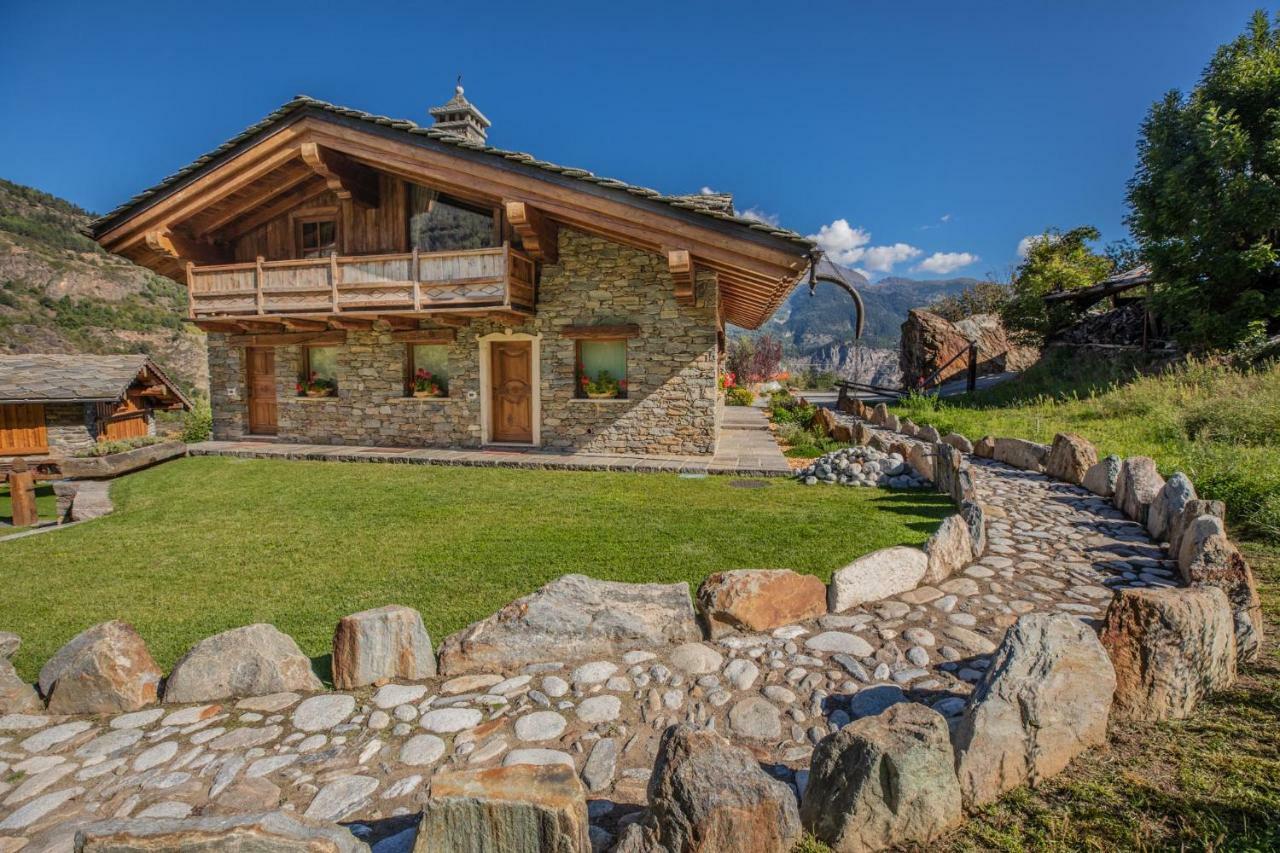 Casa Vacanze Petit Haury - Alloggi Ad Uso Turistico Vda Arvier N 0039 E N 0040 - Buitenkant foto